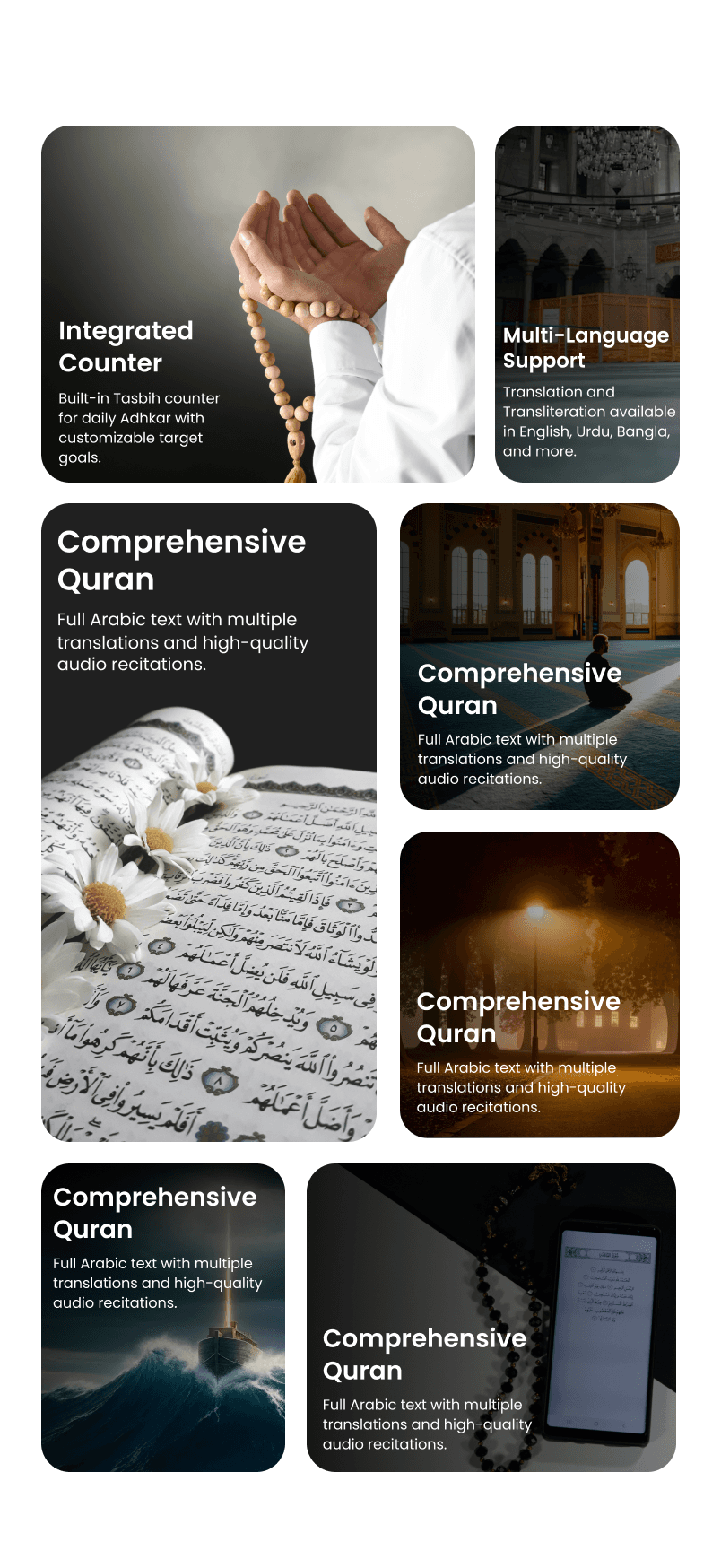 Eternal Ilm Features Mobile